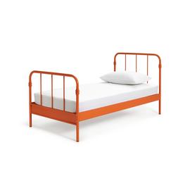 Buy Habitat Jett Single Metal Bed Frame Teal Kids beds Argos