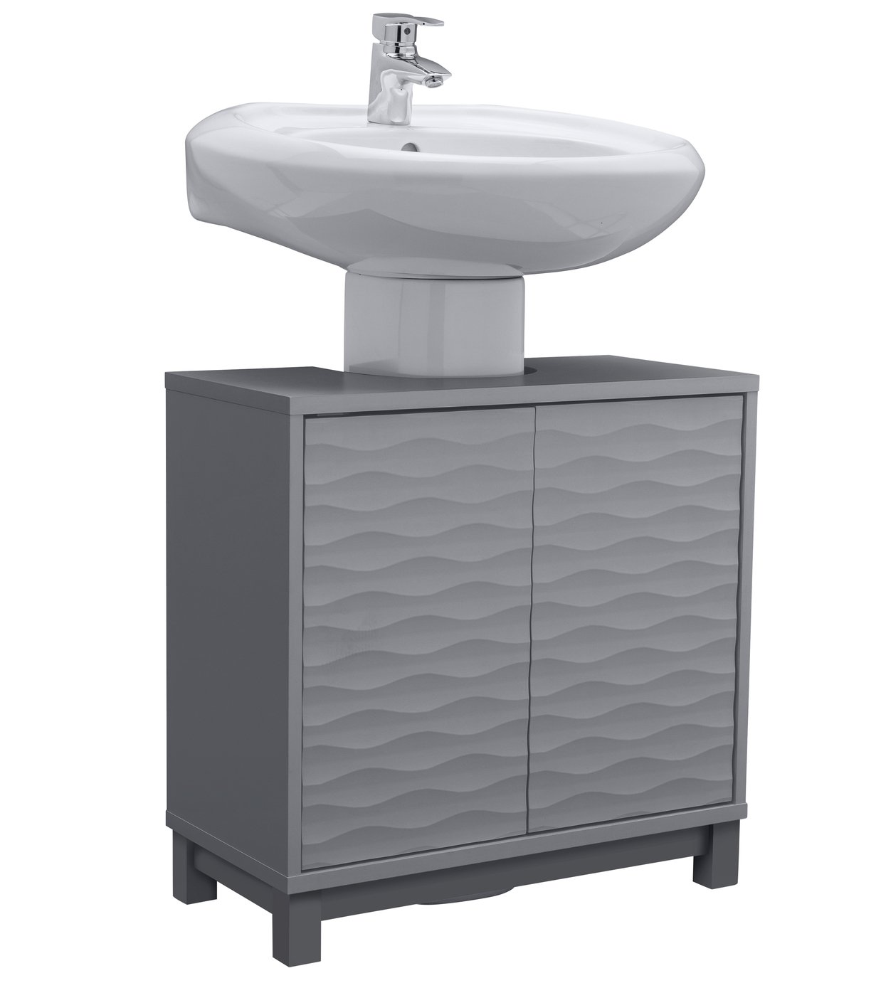 Habitat Zander Under Sink Unit - Grey