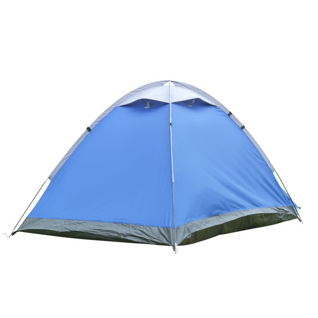 Buy Pro Action 2 Person 1 Room Dome Camping Tent with Porch Tents Argos