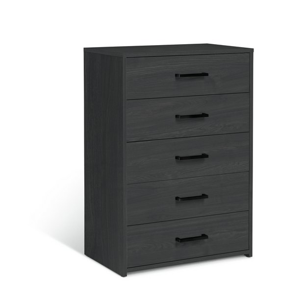 Black gloss chest of store drawers argos