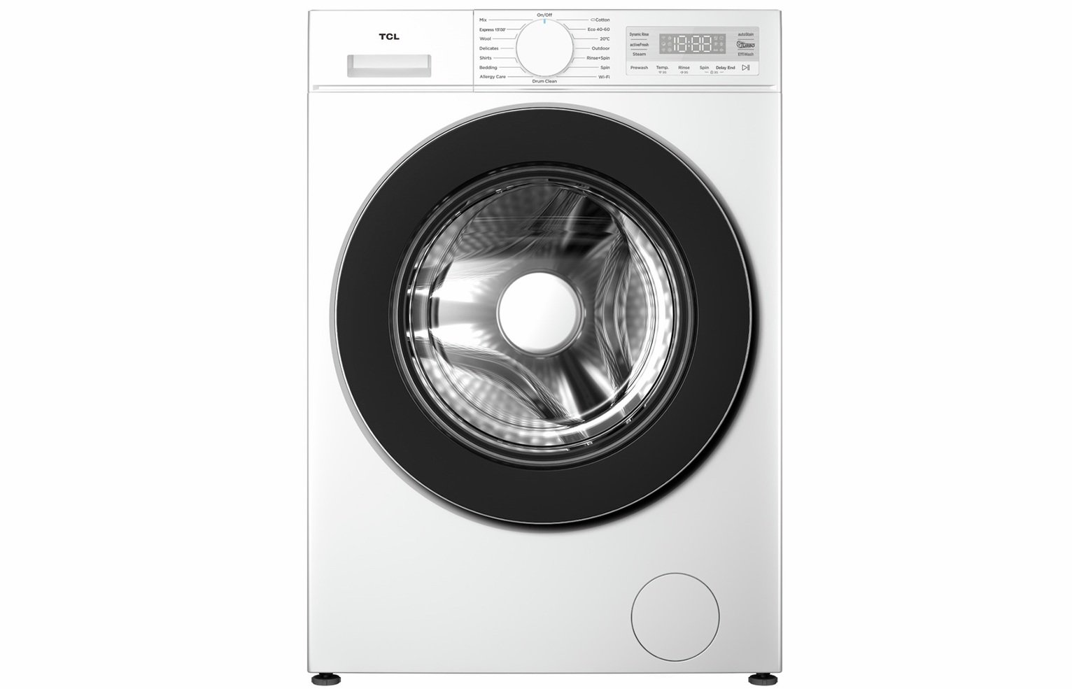 TCL FF1044WA0UK 10KG 1400 Spin Washing Machine - White