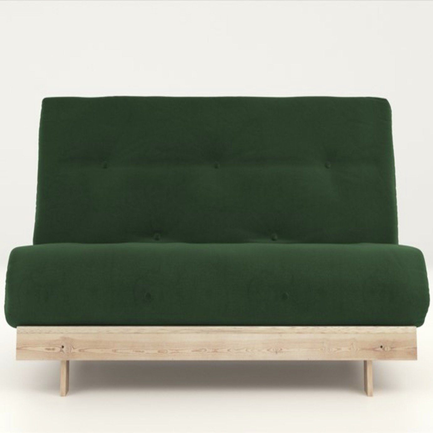 Kyoto Tosa Fabric Futon Sofa Bed - Green 
