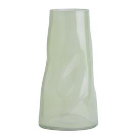 Habitat Fresh Vintage Twist Glass Vase - Green