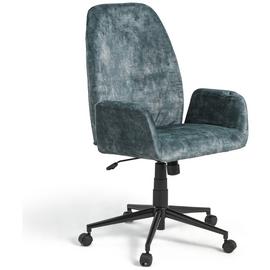 Habitat Clarice Velvet Office Chair