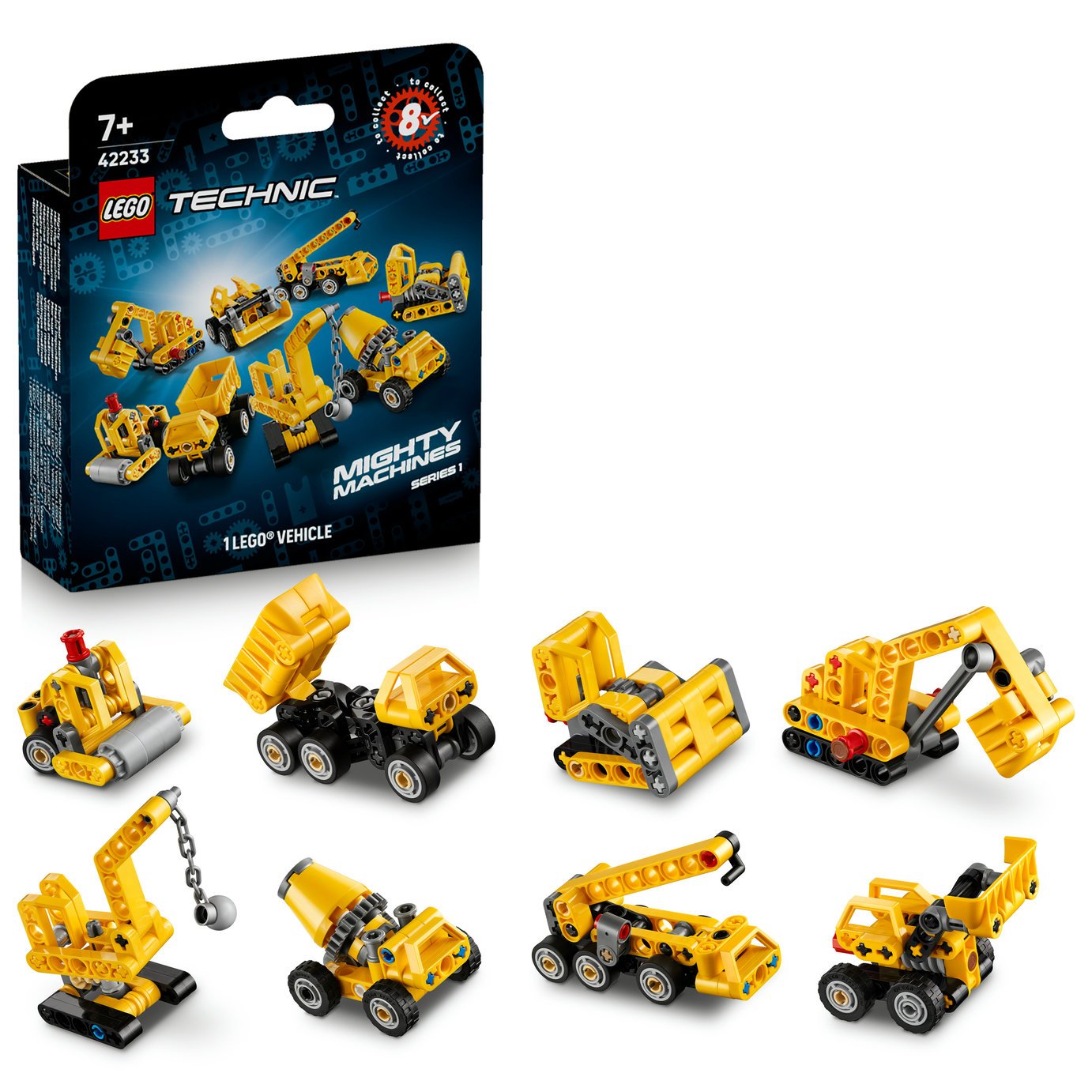 LEGO Technic Mighty Machines Mystery Box Toy 42233