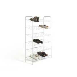 Argos Home Jorn 6 Tier Shoe Rack - White
