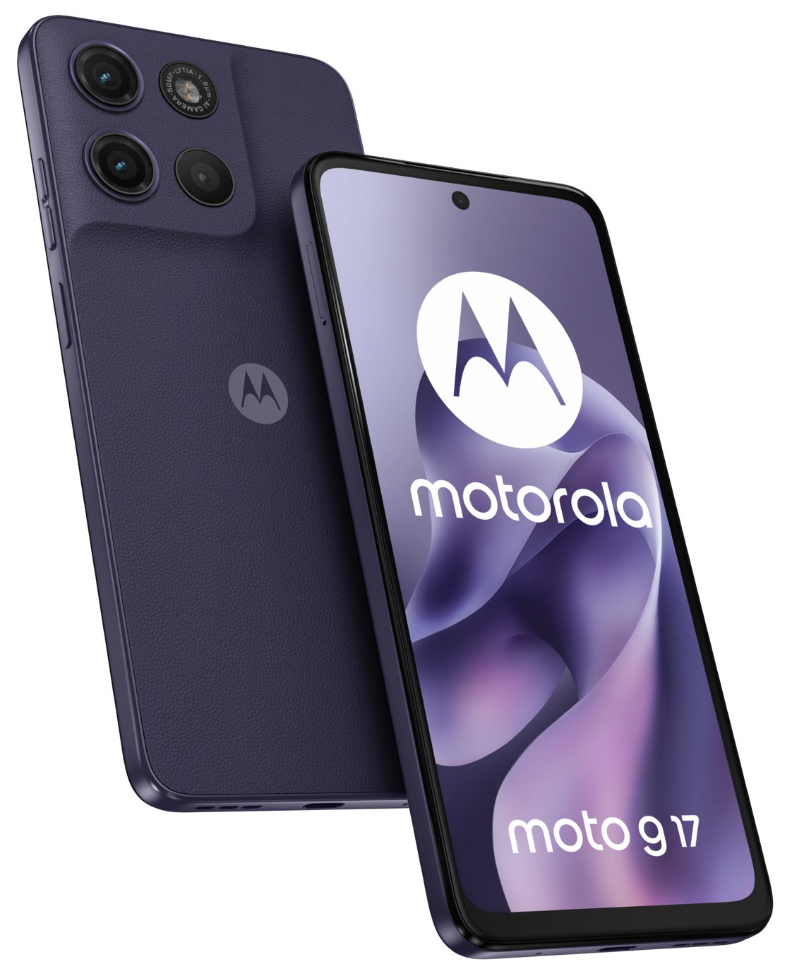 SIM Free Motorola g17 128GB AI Mobile Phone - Evening Blue
