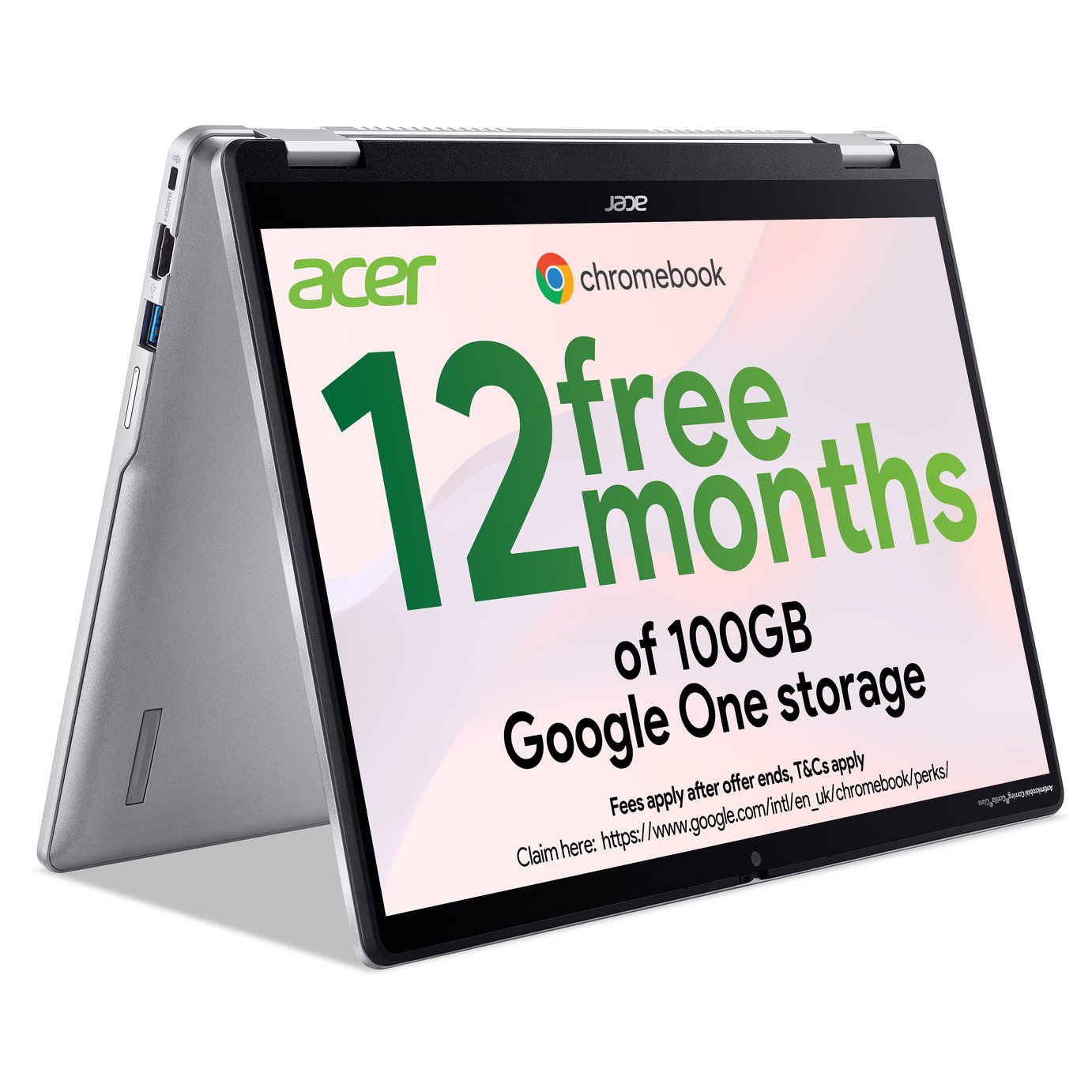 Acer Spin CP314-2HN 14in Intel N100 4GB 64GB Chromebook
