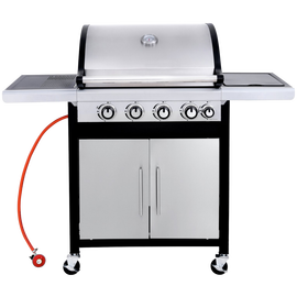 Argos Home Deluxe 4 Burner Gas BBQ