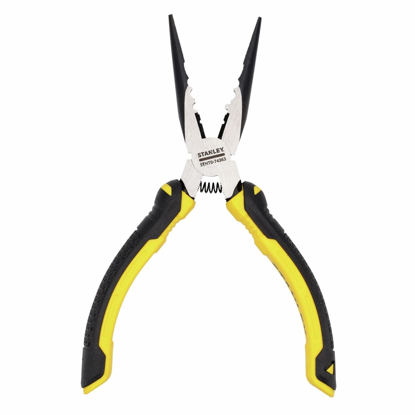 Stanley Dynagrip 150mm Long Nose Pliers