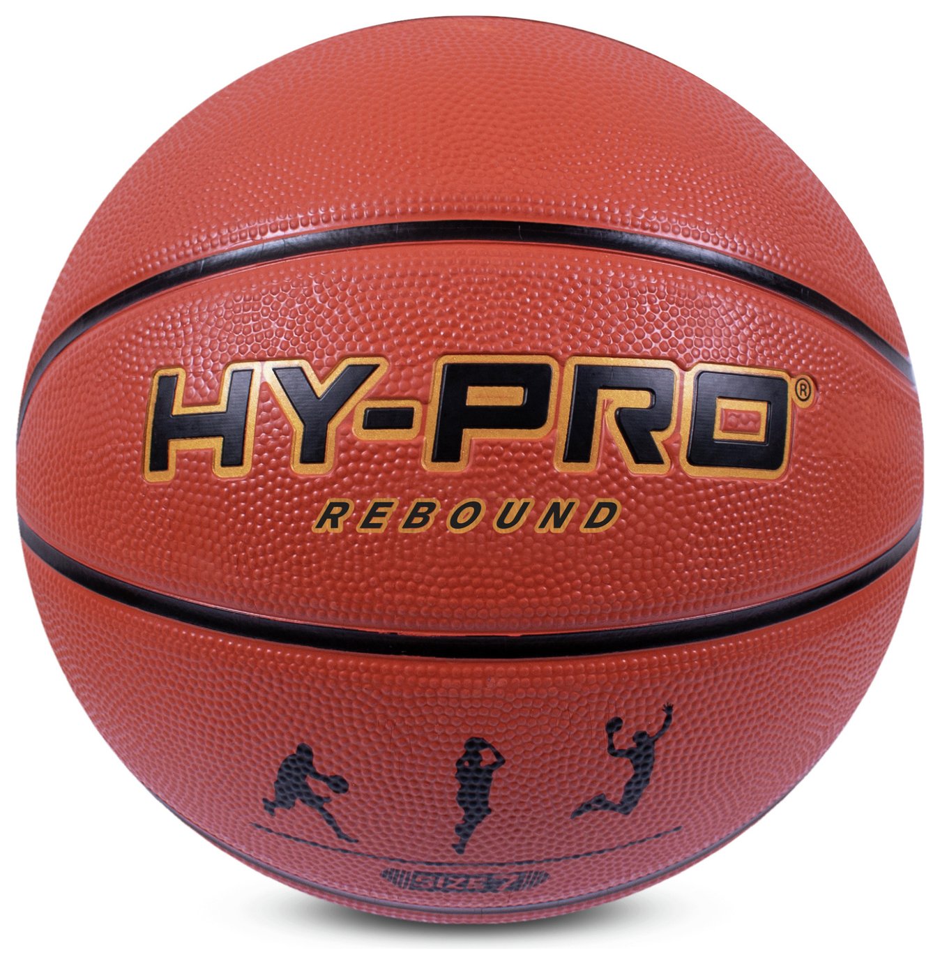 Hy-Pro Size 7 Rubber Basketball