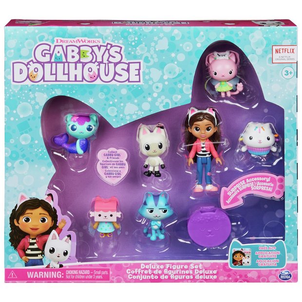 Gabby et la Maison Magique - Gabby's Dollhouse - PACK 2 FIGURINES ET  ACCESSOIRES - Coffret Studio d'Art 