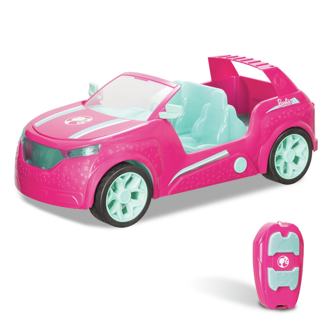 argos barbie fiat car