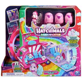 Hatchimals Rainbow Road Camper Playset