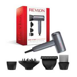 Revlon One-Step PowerMove 1600W Hair Dryer with 4 Attachments Hair Dryer