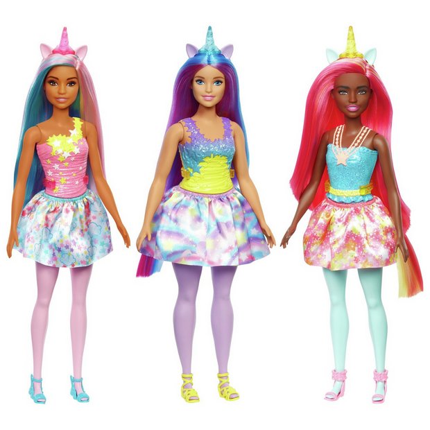 barbie and unicorn gift set