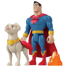 DC League of Super-Pets Superman & Krypto Figure Set