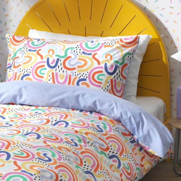 Rainbow bedding on sale