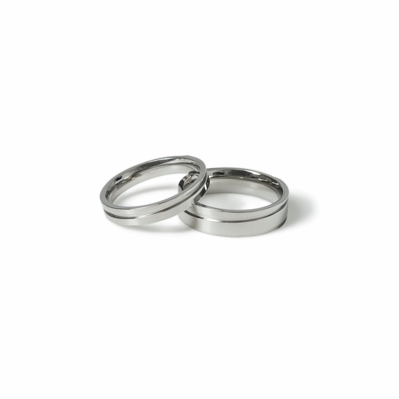 Uncommon Souls Silver Tone Stainless Steel Ring - Medium/Large