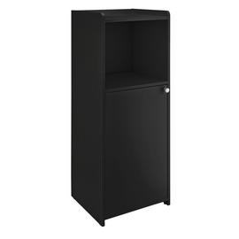 Argos Home Prime 1 Door Cabinet - Black
