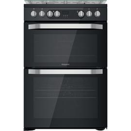 Buy Hotpoint HDM67G9C2CB UK 60cm Dual Fuel Cooker Black Freestanding cookers Argos