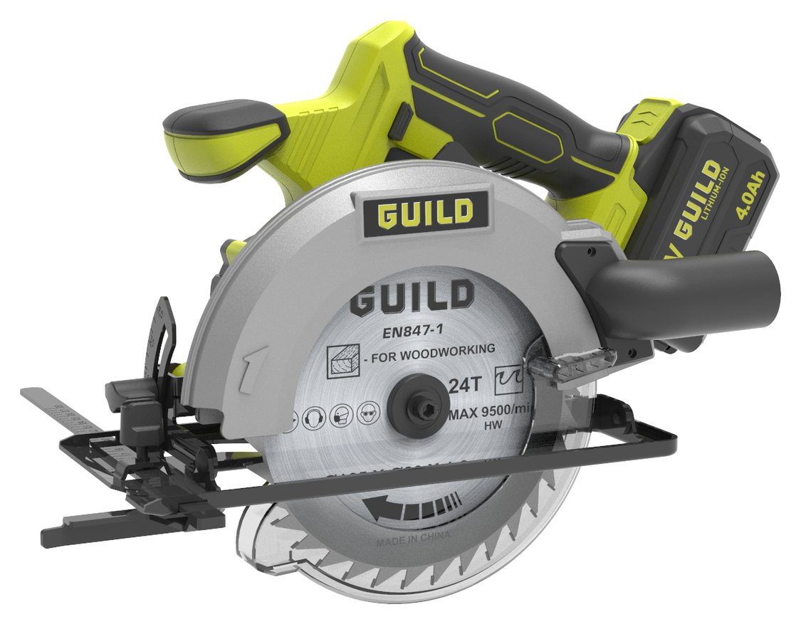 Guild 165mm Circular Saw - 18V