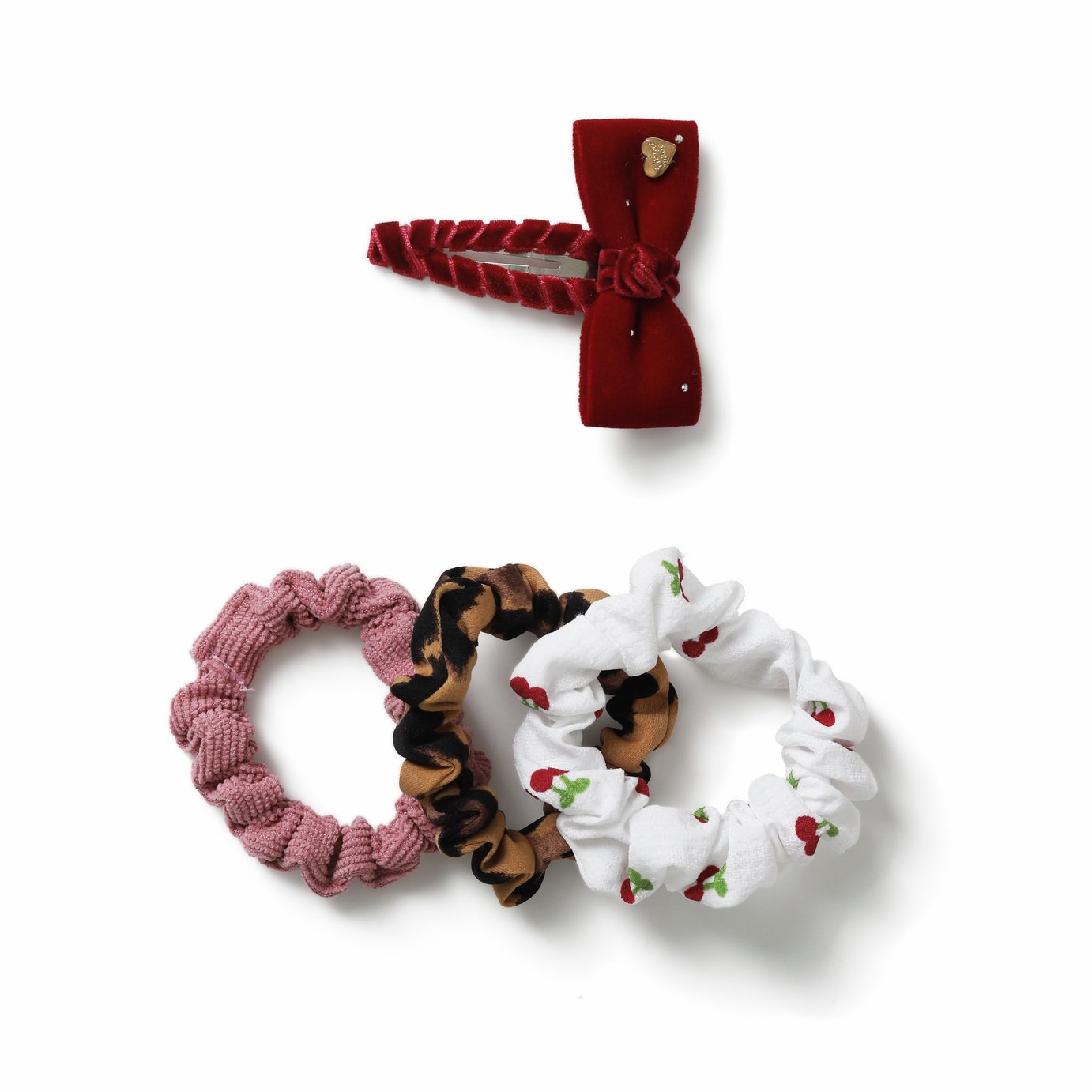 Flitzy Bow and Scrunchie Hair Accessories Set