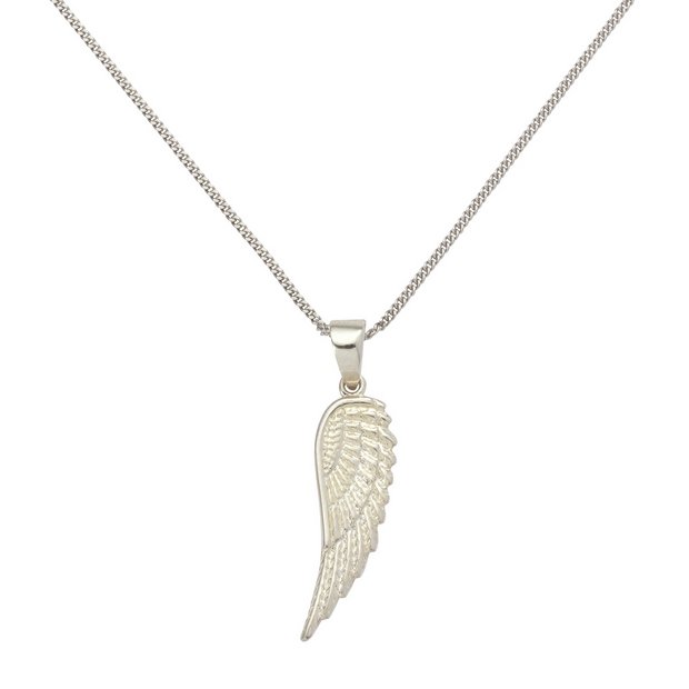 Buy Revere Sterling Silver Wing Pendant Necklace | Womens