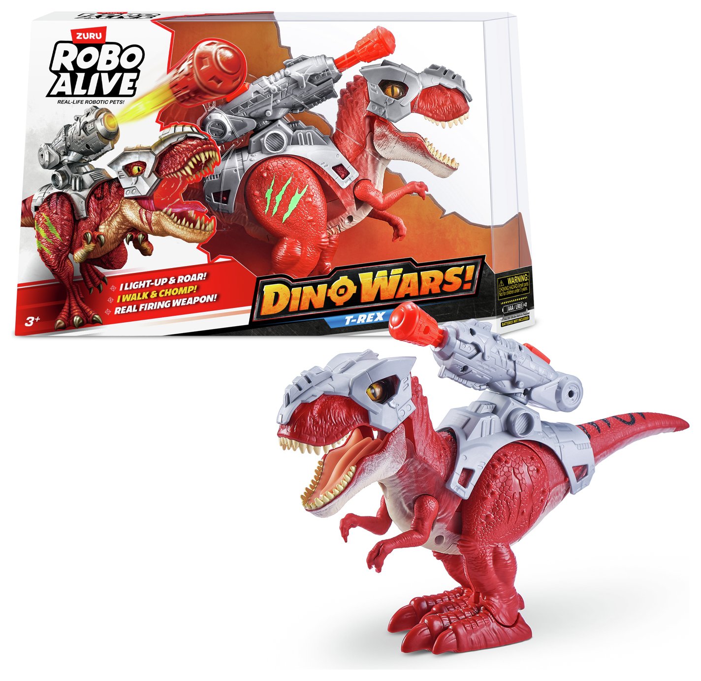 Zuru Robo Alive Dino Wars T-Rex Figure