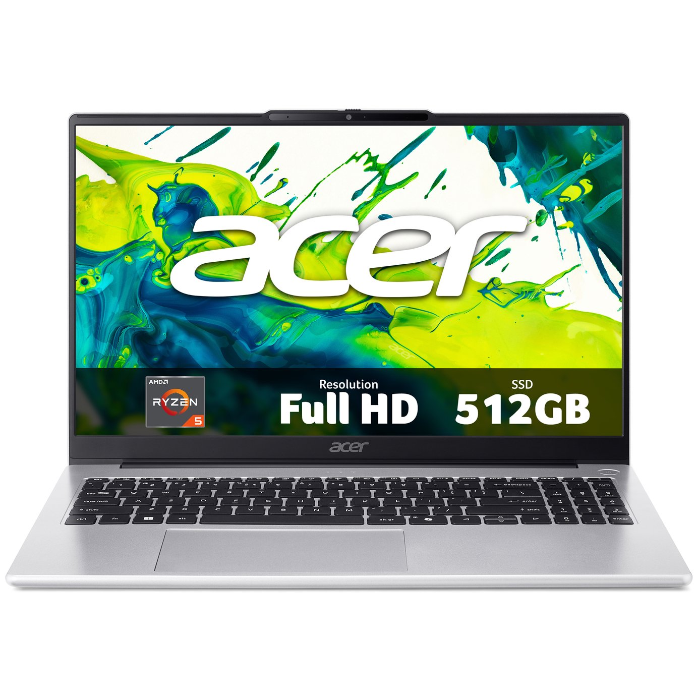 Acer Aspire Lite 15in R5 8GB 512GB Laptop