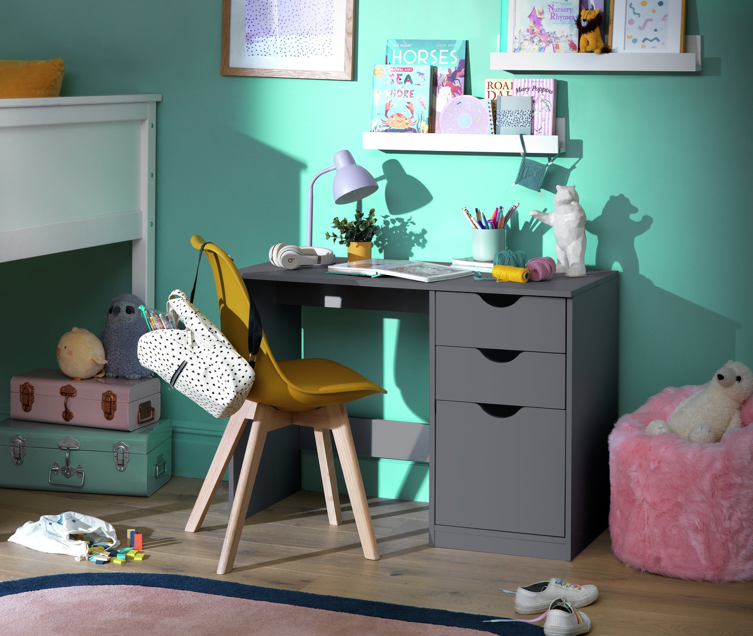 Habitat Kids Pagnell 3 Drawers Desk