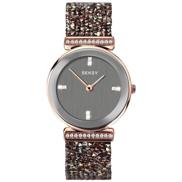 Argos ladies clearance rose gold watches