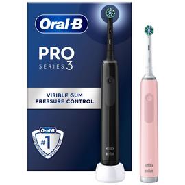 Oral-B Pro 3 3900 Cross Action Electric Toothbrush  Duo Pack