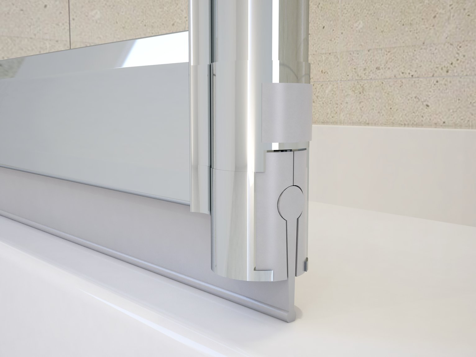 MLH Bathscreen Replacement Seal - Grey