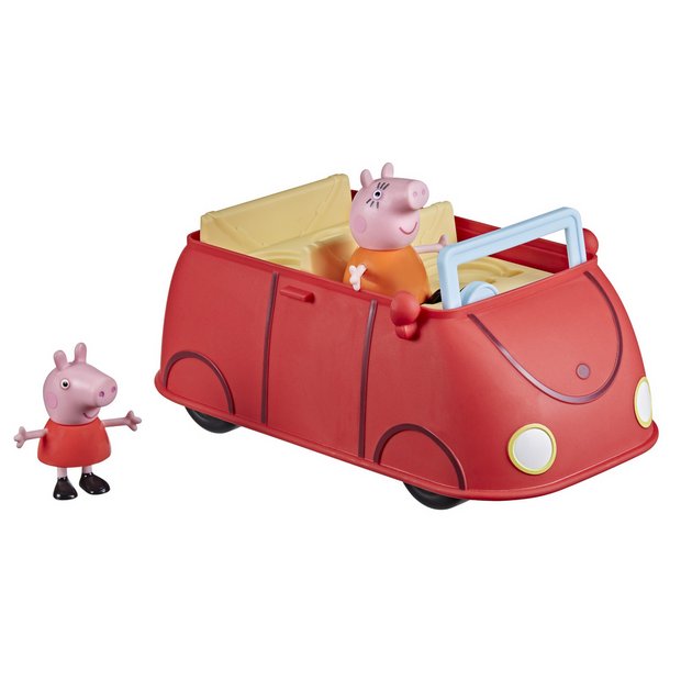 Buy Peppa Pig Peppa s Family Red Car Playsets and figures Argos