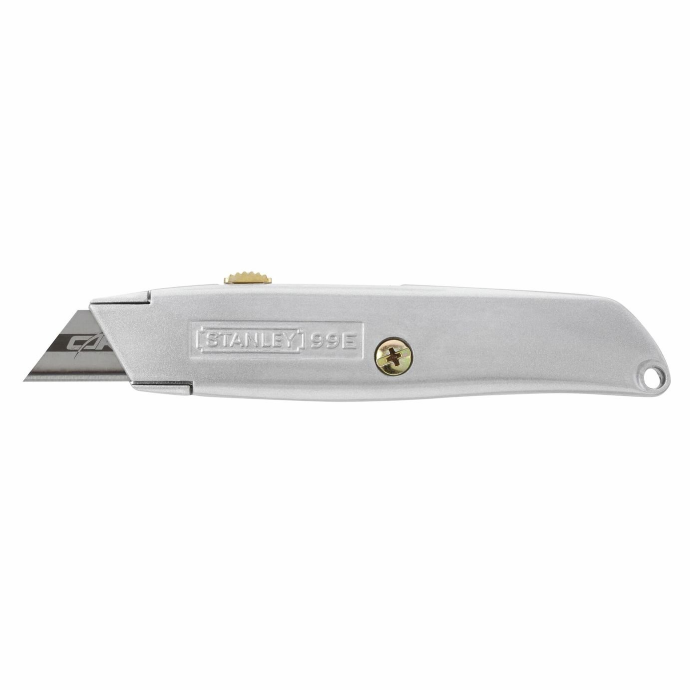 Stanley 99E Classic Retractable Blade Utility Knife with 3 Carbide Blades