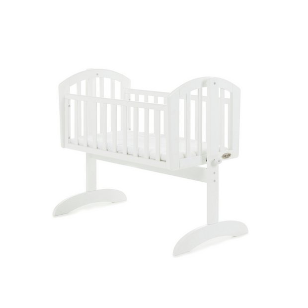 Swinging crib outlet bedding