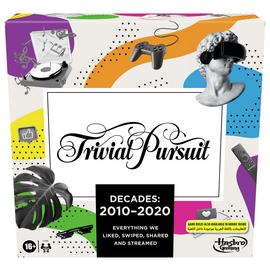 Trivial Pursuit Decades 2010 to 2020 Game from Hasbro Gaming