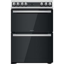 Hotpoint HDT67V9H2CW/UK 60cm Double Oven Electric Cooker