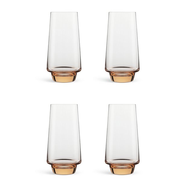 Buy Habitat Sahara Set of 4 Tumbler Glasses Glassware Habitat
