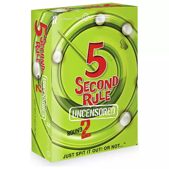 5 Second Rule Uncensored Version 2 Party Game