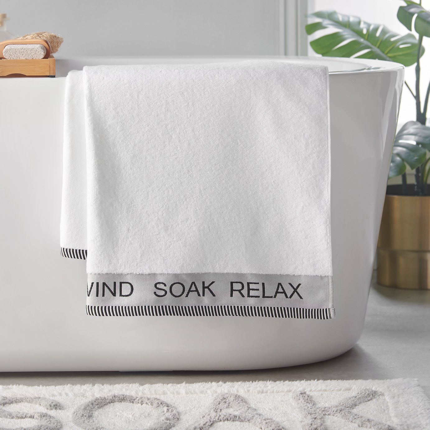 Catherine Lansfield Relax & Unwind Hand Towel