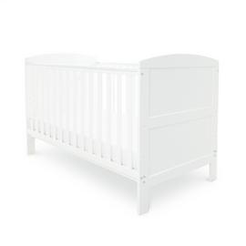 Ickle Bubba Coleby Classic Baby Cot Bed – White
