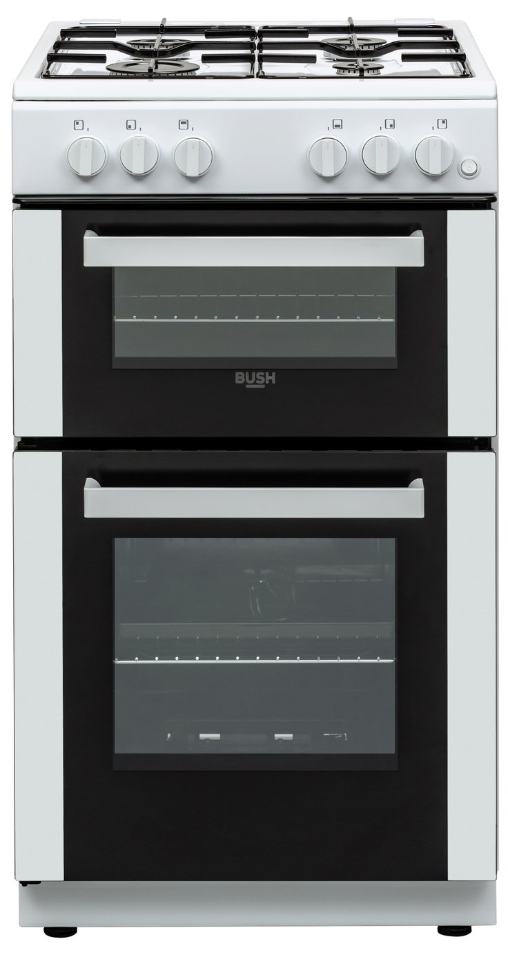 Bush BGC50DWX 50cm Double Oven Gas Cooker