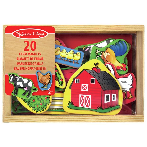 Melissa and doug on sale animal magnets