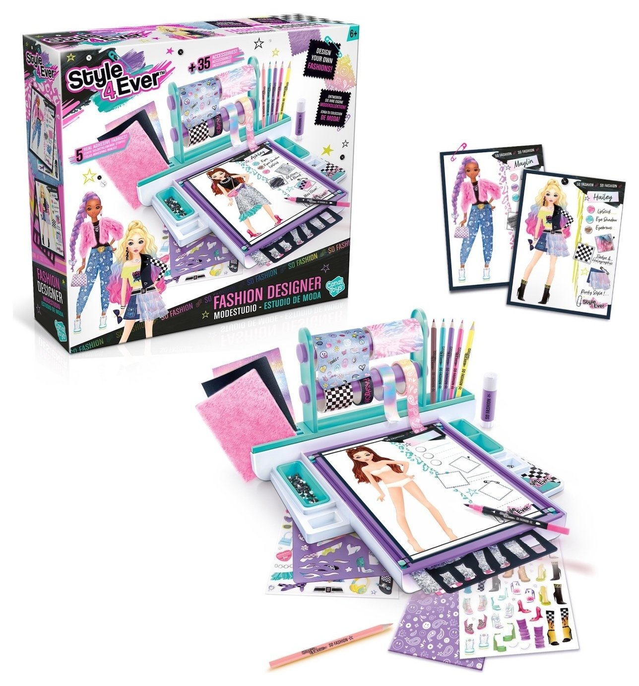 Style 4 Ever Fashion Designer Studio - Purple