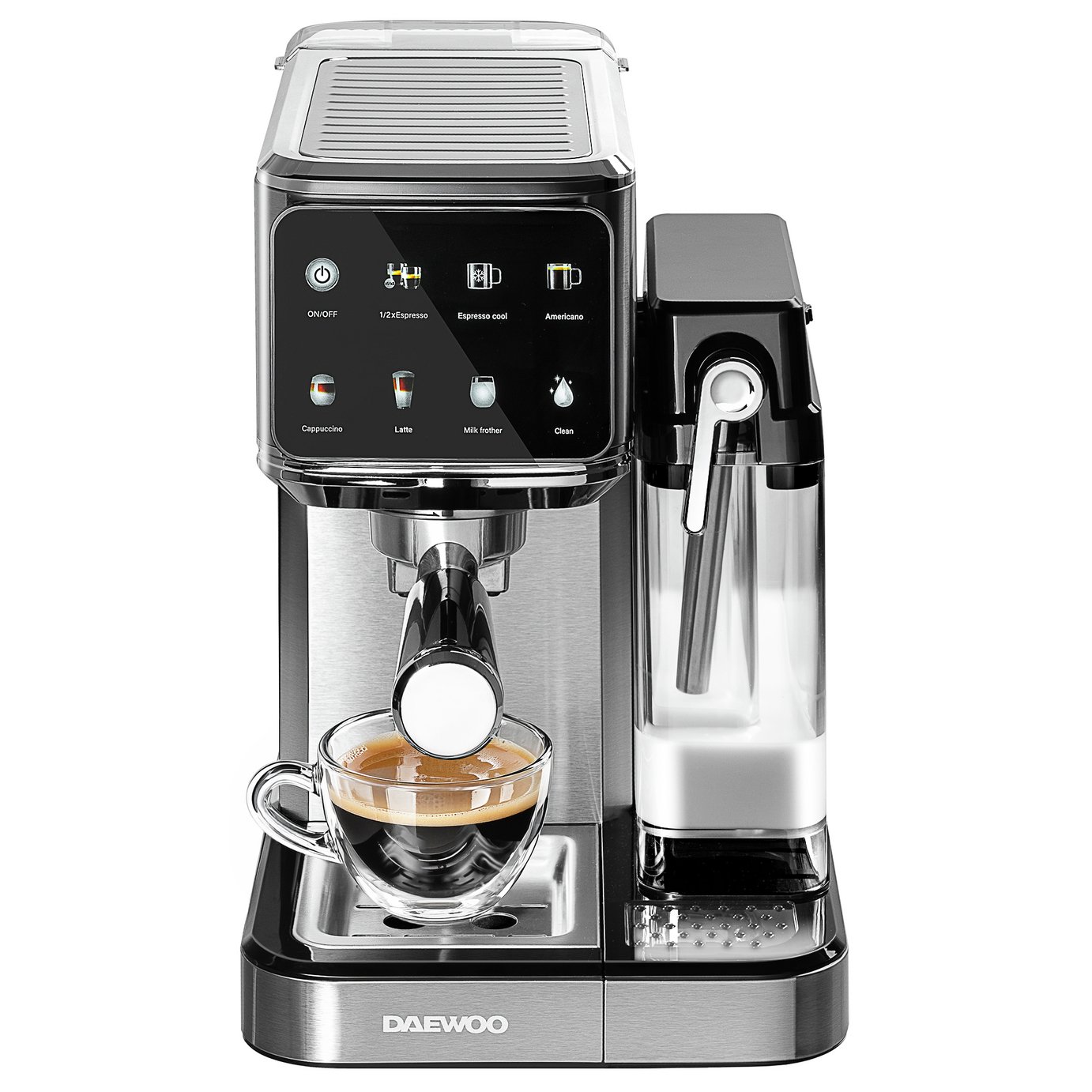Daewoo SDA2917GE 20 Bar One Touch Espresso Coffee Machine