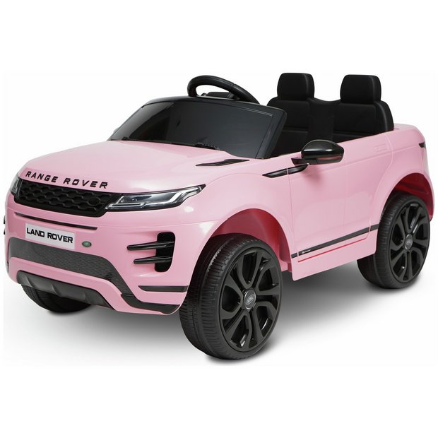 Pink range rover ride on on sale