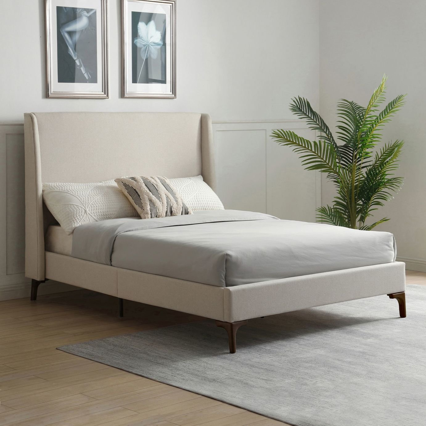 Kyoto Darcy Fabric Bed Frame