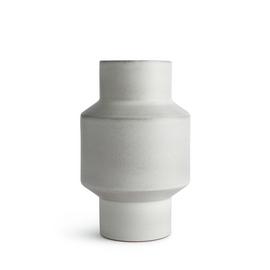 New HABITAT Small 'Norton' Hand Finished White Textured Vase 